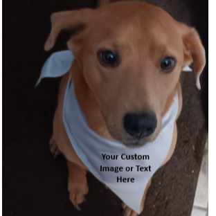 Dog Bandana approx. 31.5 x 21.65 x 21.65 inch